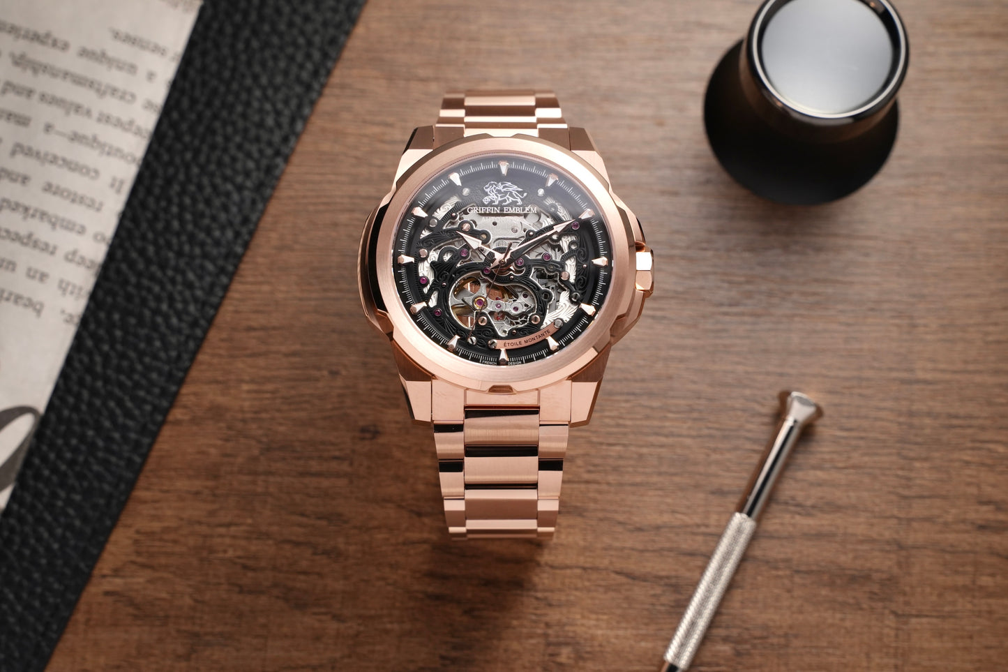 GRIFFIN EMBLEM Stainless Steel Bracelet
